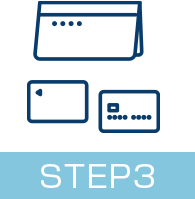 銀行振込にて作成料金のお支払い